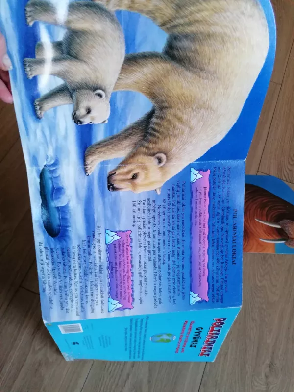 Poliariniai gyvūnai .Išlankstyk ir sužinok - Autorių Kolektyvas, knyga 6