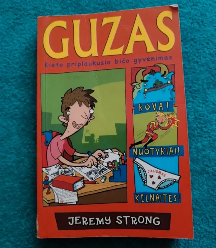 Guzas - Jeremy Strong, knyga 2