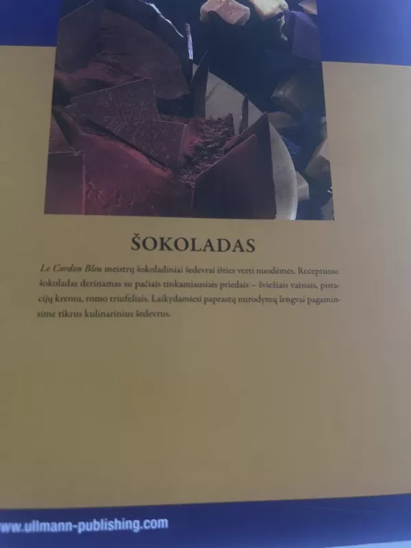 Šokoladas - Le Cordon Bleu, knyga 3