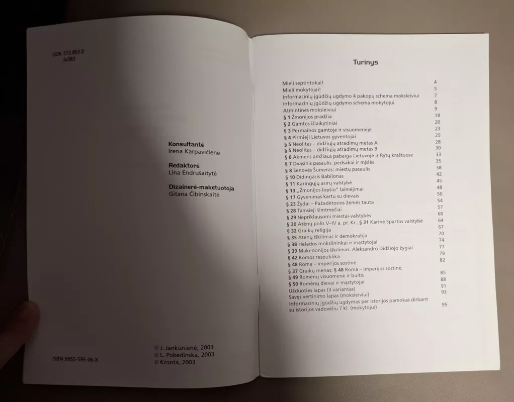 Informacinių įgūdžių ugdymas per istorijos pamokas - Autorių Kolektyvas, knyga 3