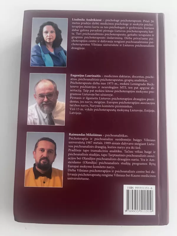 Psichoanalitinė psichoterapija - Liudmila Andrikienė, Eugenijus  Laurinaitis, Raimundas  Raimundas, knyga 3
