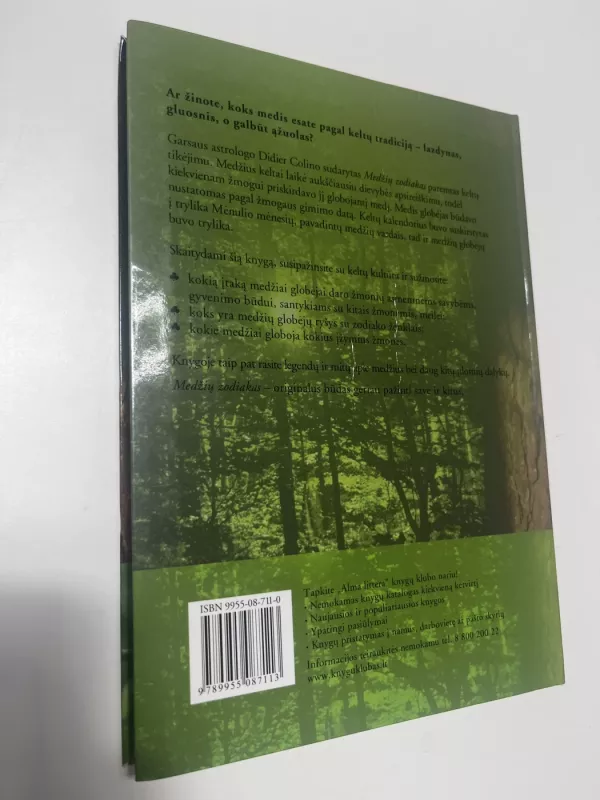 Medžių zodiakas - Didier Colin, knyga 3