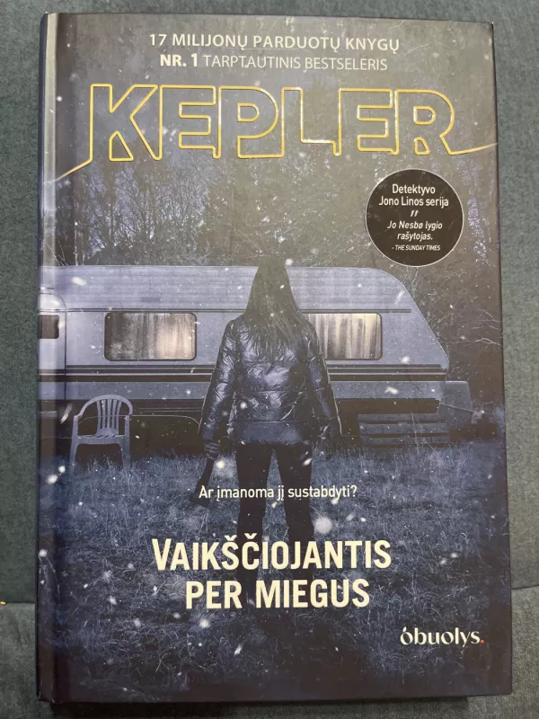 Vaikščiojantis per miegus - Lars Kepler, knyga 2