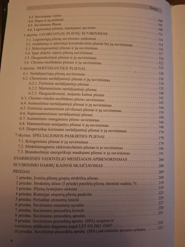 Legiruotieji plienai ir jų suvirinimas - A.V. Valiulis, knyga 5