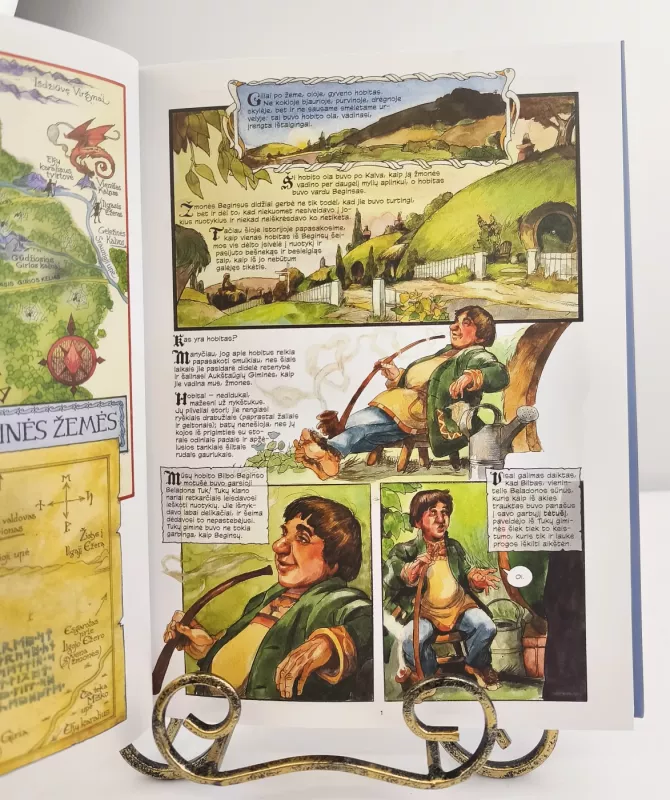 Hobitas. Grafinis romanas - J.R.R. Tolkien, knyga 2