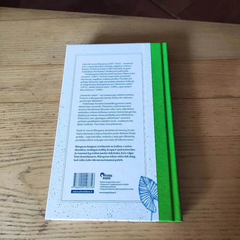 Patriarcho ruduo - Gabriel Garcia Marquez, knyga 3