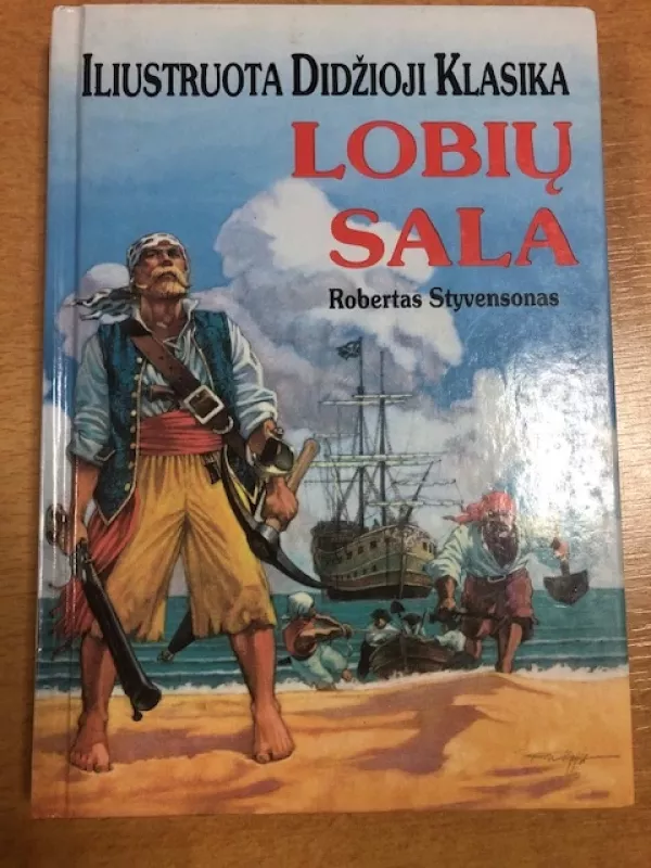 Lobių sala - Robertas Styvensonas, knyga 2