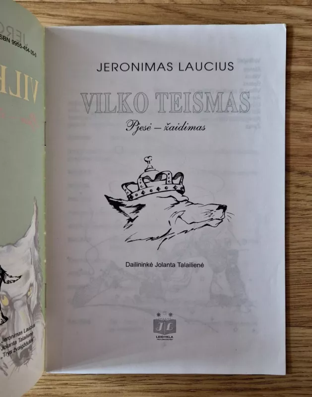 Vilko teismas - Jeronimas Laucius, knyga 3