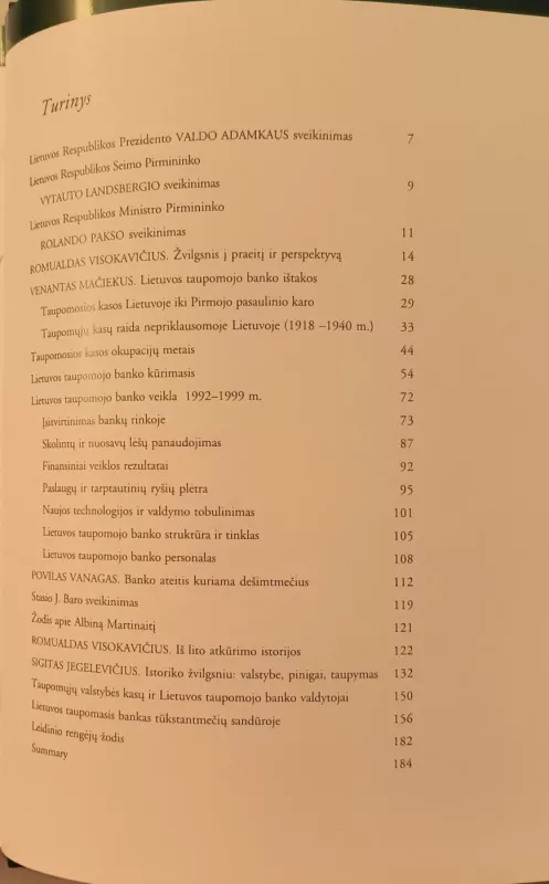 LIETUVOS TAUPOMASIS BANKAS - Autorių kelektyvas, knyga 6