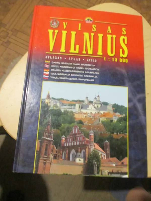 Visas Vilnius Atlasas - Mindaugas Baltrušaitis, knyga 3