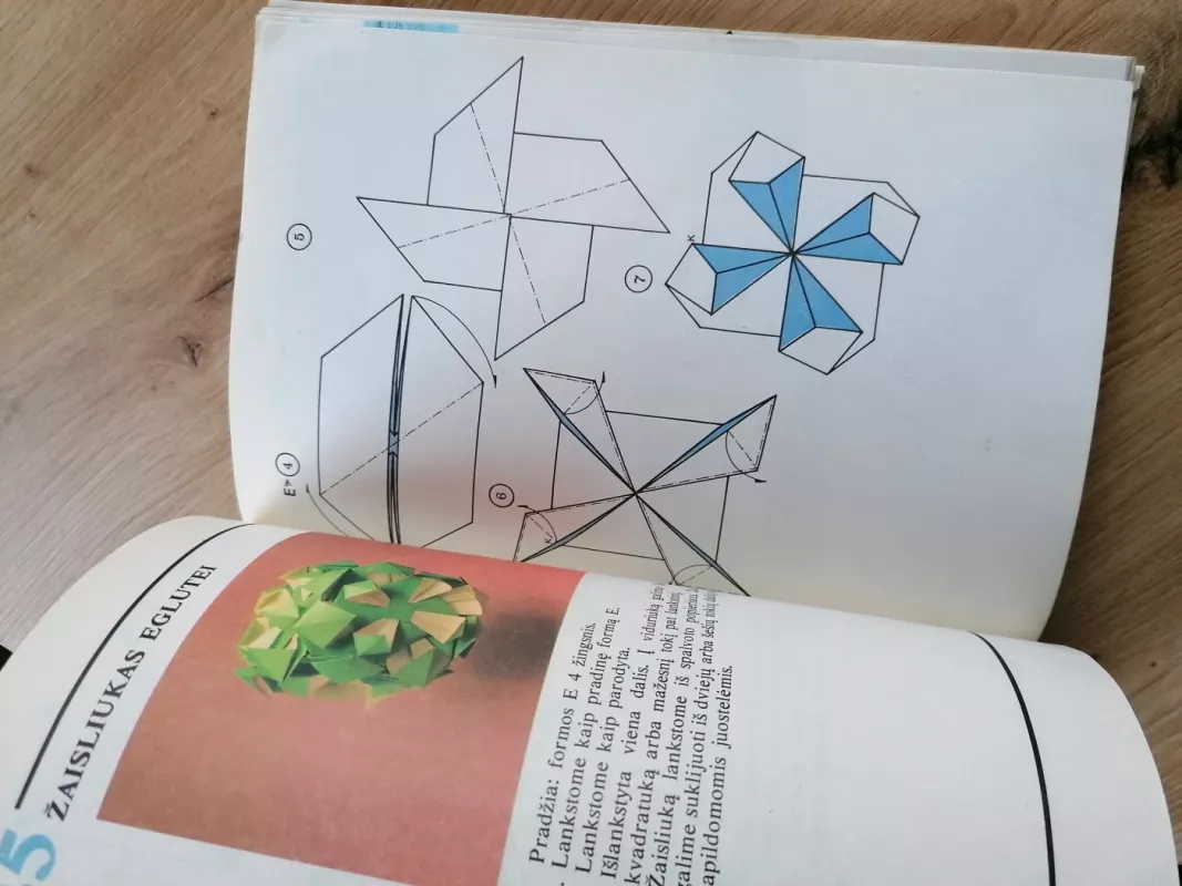 Susipažinkite - origamis - J. Paulionytė, knyga 6