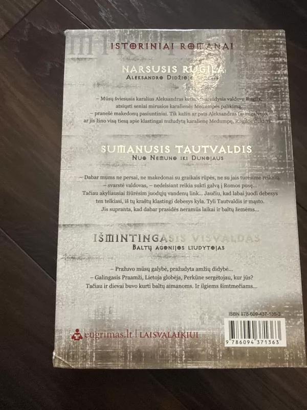 Užmirštieji baltų valdovai - Jonas Užurka, knyga 5