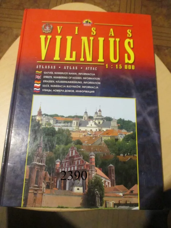 Visas Vilnius Atlasas - Mindaugas Baltrušaitis, knyga 2