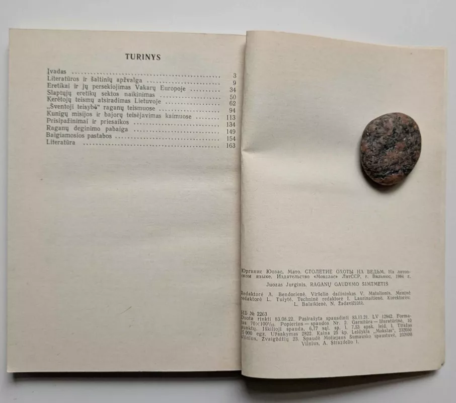 Raganų gaudymo šimtmetis - J. Jurginis, knyga 3