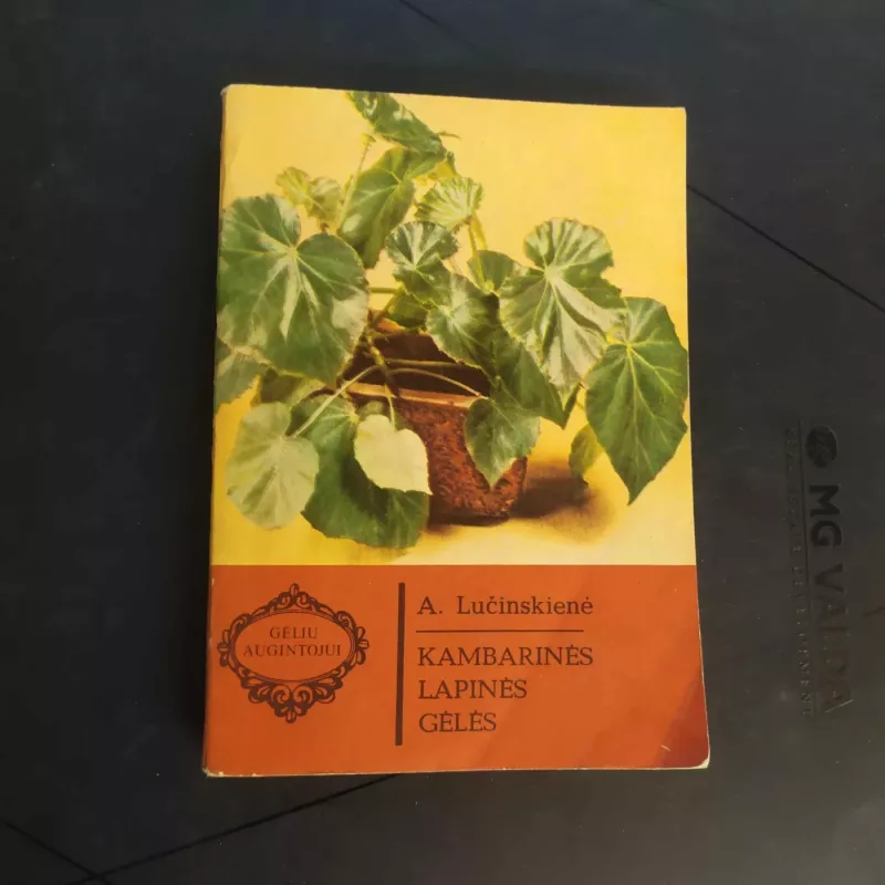 Kambarinės lapinės gėlės - A. Lučinskienė, knyga 2