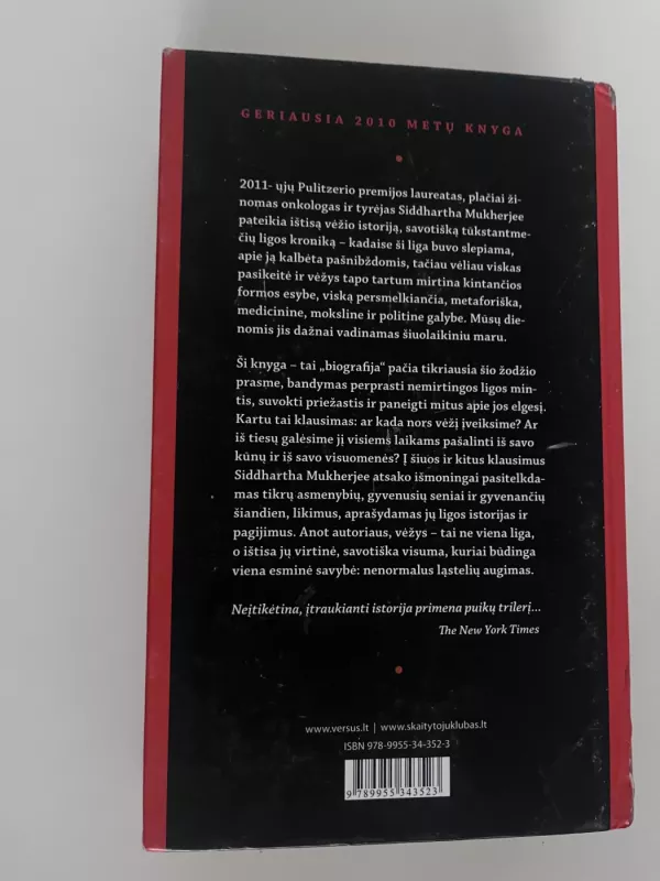 Visų ligų karalius: vėžio biografija - Siddhartha Mukherjee, knyga 3