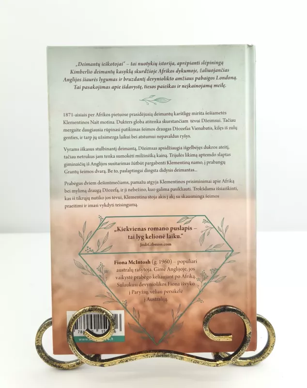 Deimantų ieškotojai - Fiona McIntosh, knyga 3