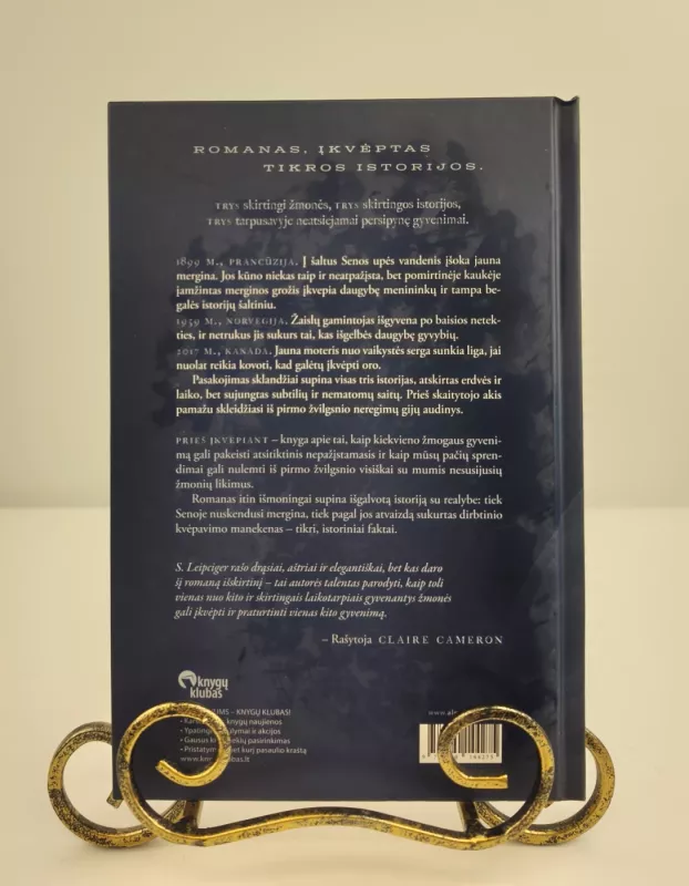 Prieš įkvepiant - Sarah Leipciger, knyga 2