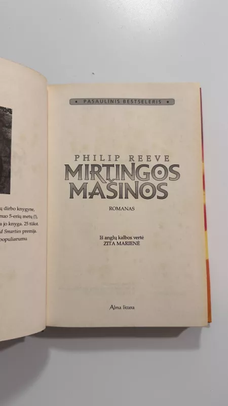 Mirtingos mašinos - Philip Reeve, knyga 3