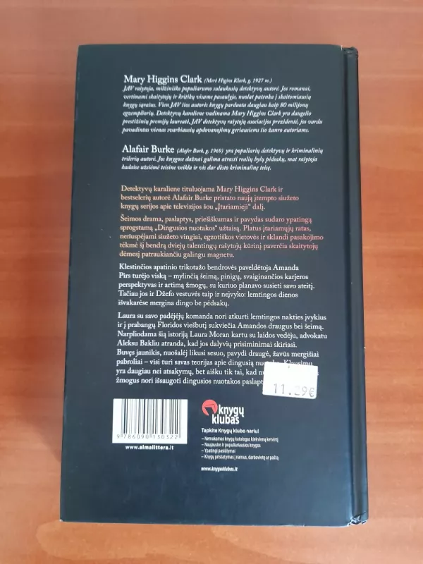 Dingusi nuotaka - Mary Higgins Clark, knyga 3