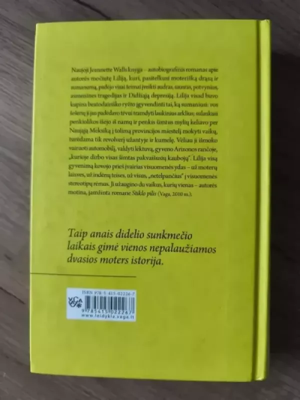 Neprijaukinti arkliai - Jeannette Walls, knyga 3