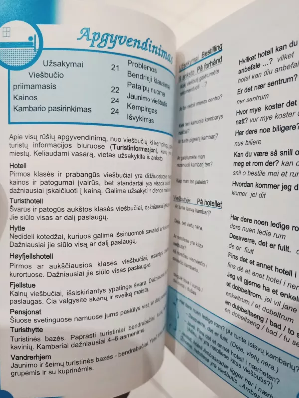 Norvegų kalbos pokalbiai ir žodynėlis - Autorių Kolektyvas, knyga 4