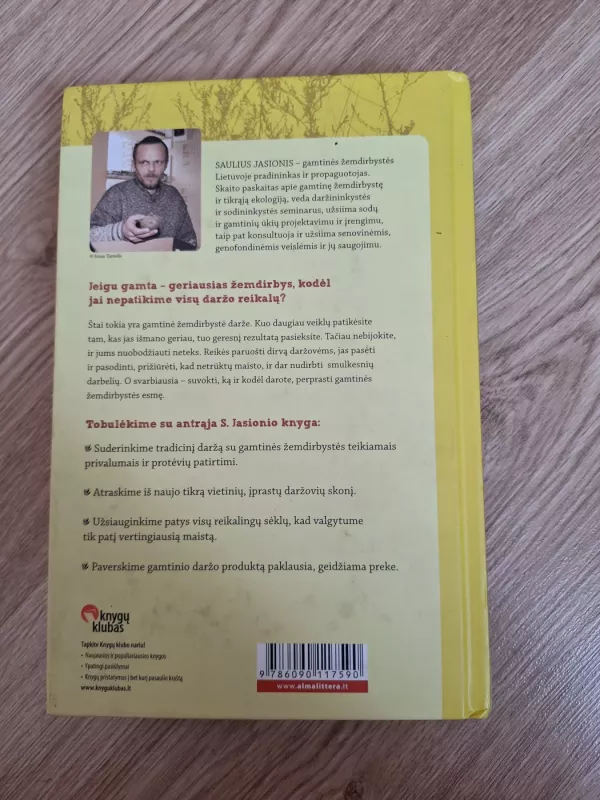 Gamtinis daržas - Jasionis Saulius, knyga 3