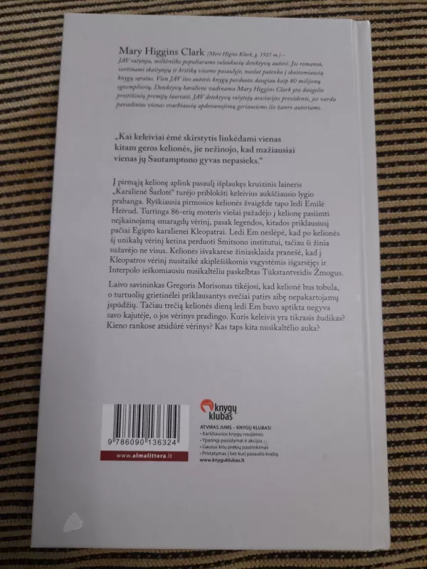 Vienui viena - Mary Higgins Clark, knyga 3