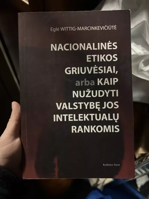 Nacionalinės etikos griuvėsiai, arba kaip nužudyti valstybę - Eglė-Wittig Marcinkevičiūtė, knyga 3