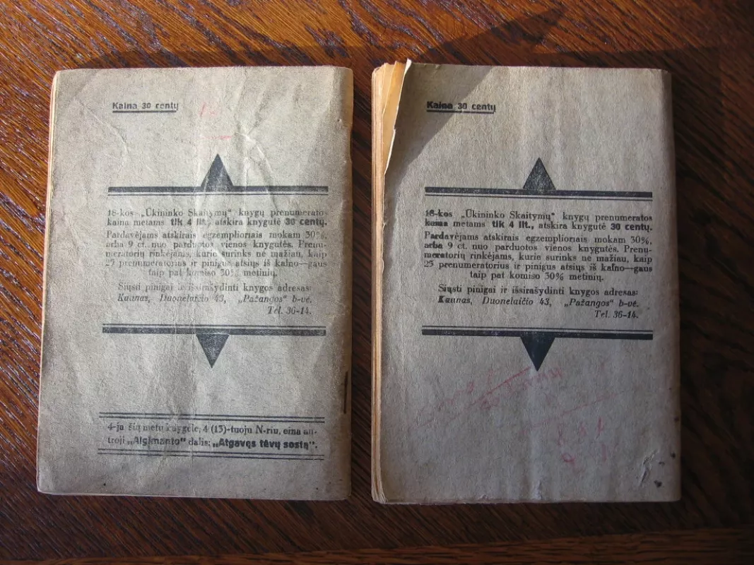 Ūkininko skaitymai. Algimantas I,II dalys - Vincas Pietaris, knyga 3