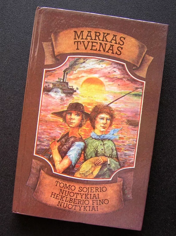 Tomo Sojerio nuotykiai. Heklberio Fino nuotykiai - Markas Tvenas, knyga 2