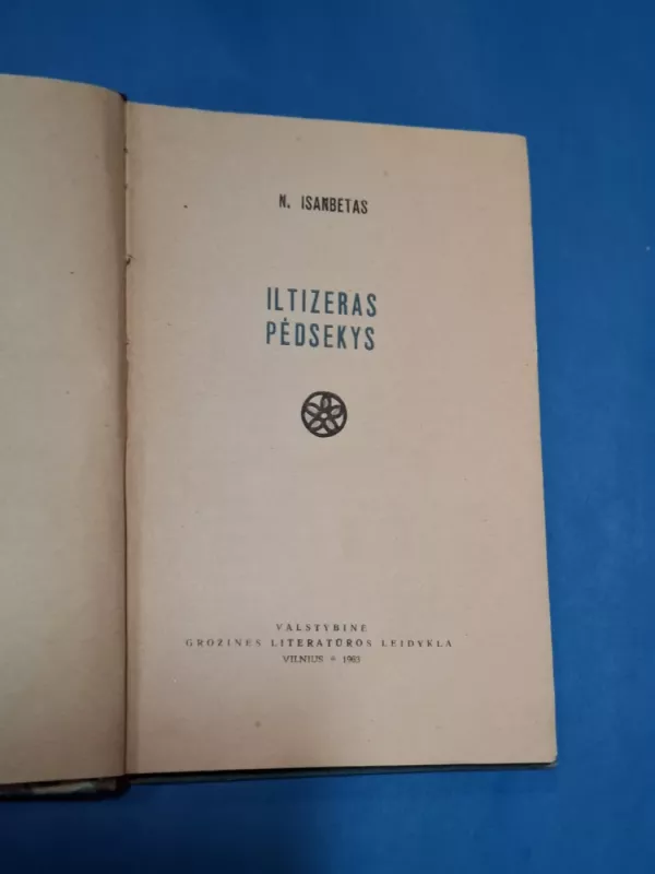 Iltizeras pėdsekys - Naki Isanbetas, knyga 6