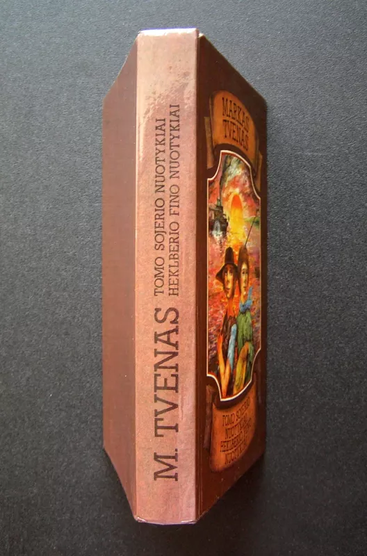 Tomo Sojerio nuotykiai. Heklberio Fino nuotykiai - Markas Tvenas, knyga 5