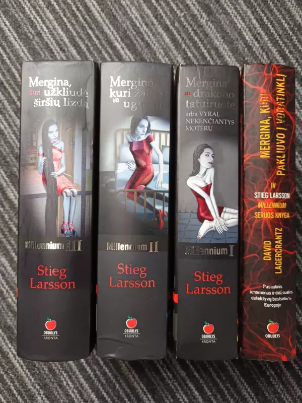 Mergina su drakono tatuiruote - Stieg Larsson, knyga 2