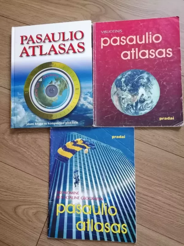 Pasaulio atlasas - Laura Laurušaitė, Kazys  Sadauskas, knyga 2