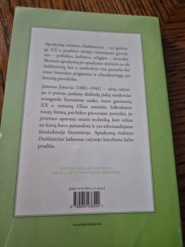 Dubliniečiai - James Joyce, knyga 5