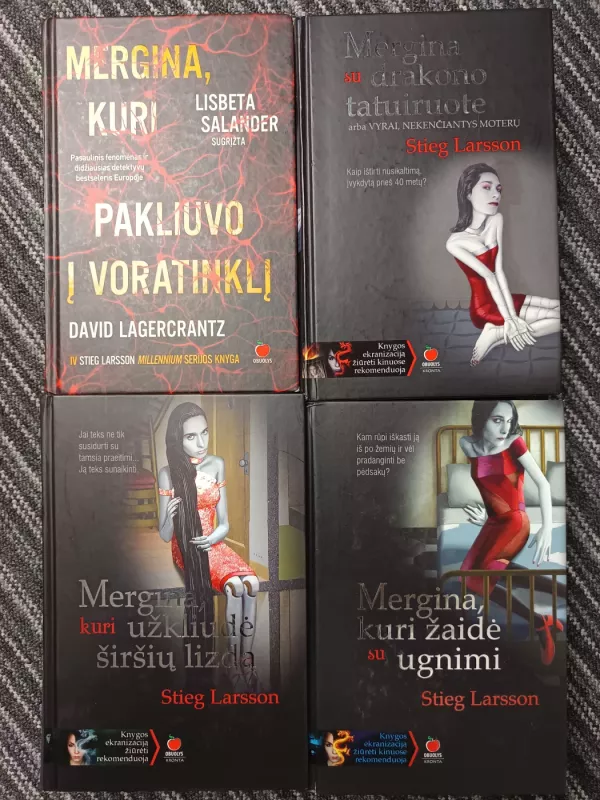 Mergina su drakono tatuiruote - Stieg Larsson, knyga 3