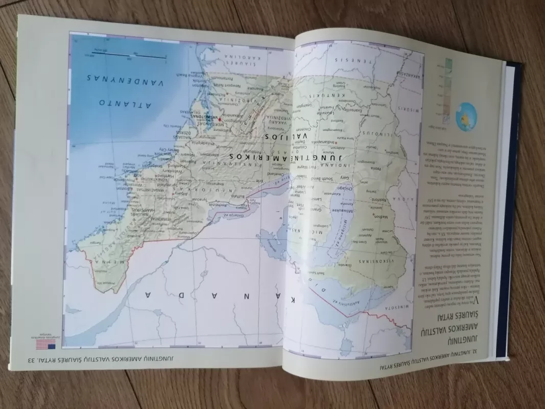 Pasaulio atlasas - Laura Laurušaitė, Kazys  Sadauskas, knyga 6