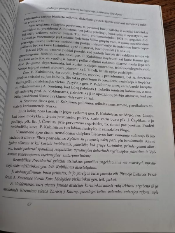 Lietuvos kariuomenės brigados generolas ministras pirmininkas Jonas Černius - Henrikas Paulauskas, knyga 5