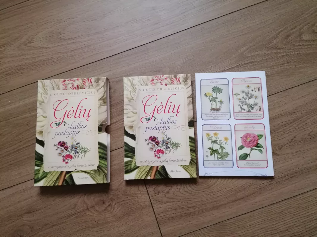 Gėlių kalbos paslaptys - Sigutis Obelevičius, knyga 2