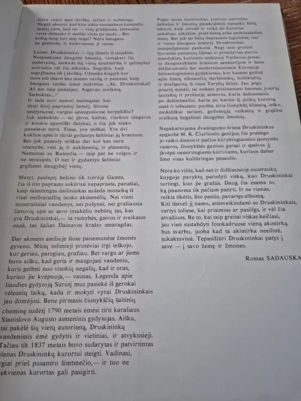 Druskininkai - Feliksas Petrauskas, knyga 4