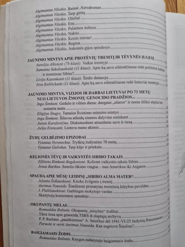 Sibiro Alma Mater. Homo non sibi, sed patriae ( Plato ) - Romualdas Baltutis, knyga 6