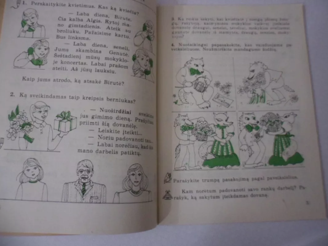 Rišliosios kalbos pratybos 3 kl. - Elena Marcelionienė, knyga 3