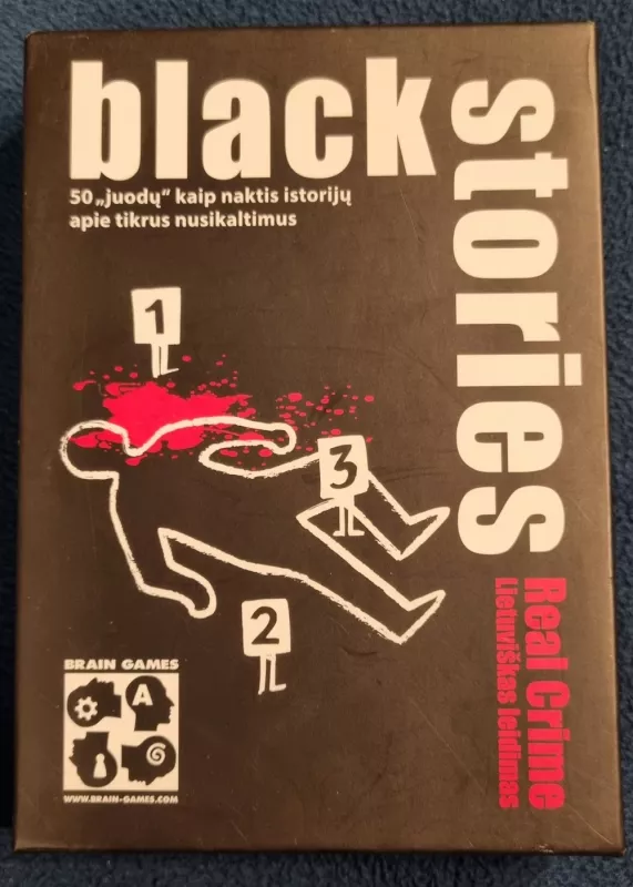 Black stories - , stalo žaidimas 2
