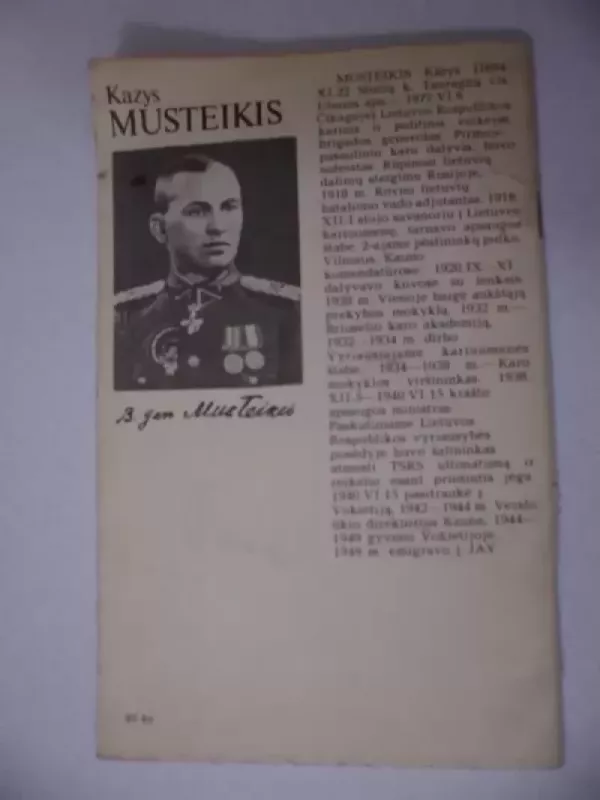 Prisiminimų fragmentai - Kazys Musteikis, knyga 4