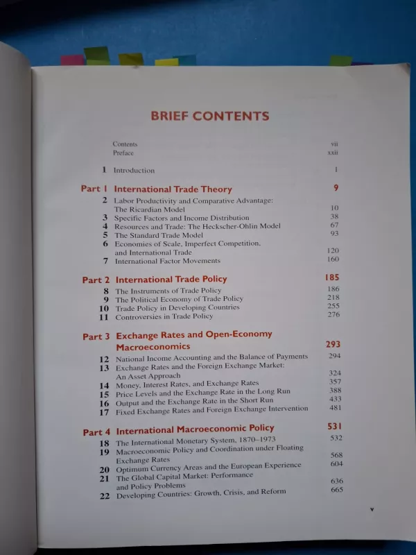 International Economics: Theory and Policy - Paul R. Krugman, knyga 3