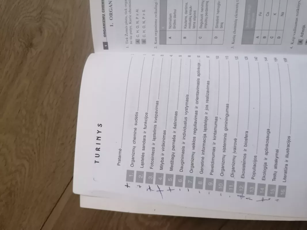 Biologijos testai XI-XII klasei - Jolanta Martinionienė, Laima Lapinskaitė, Pranė Stankevičienė, knyga 4