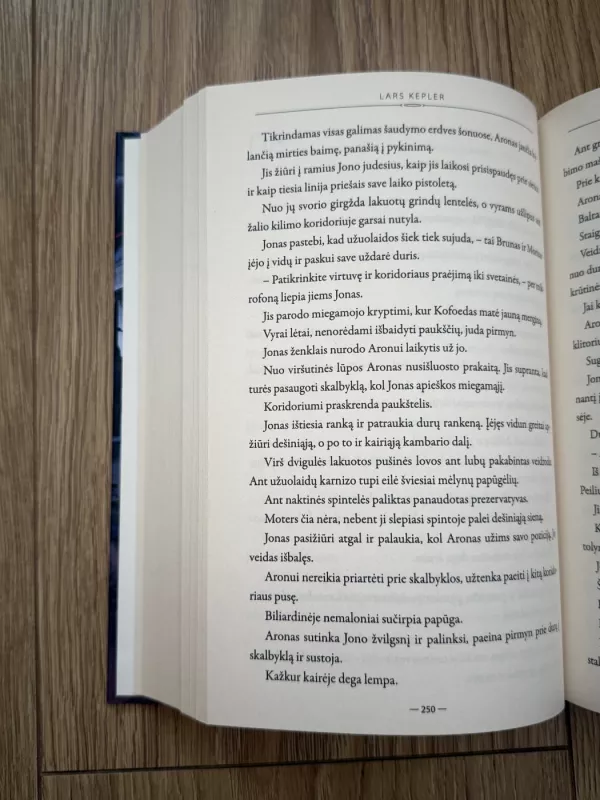 Veidrodžių žmogus - Kepler Lars, knyga 5