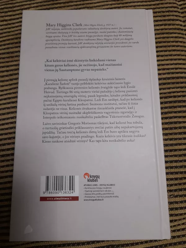 Vienui viena - Mary Higgins Clark, knyga 3