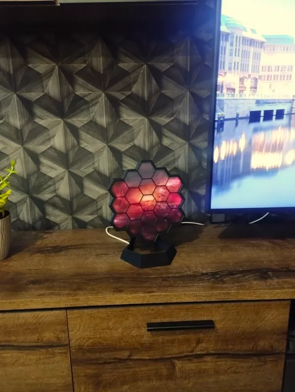 Dekoratyvinis stalinis šviestuvas. Lightbox - , namai ir interjeras 5